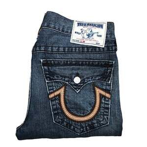 True Religion Jeans Size 34 SLIM Blue